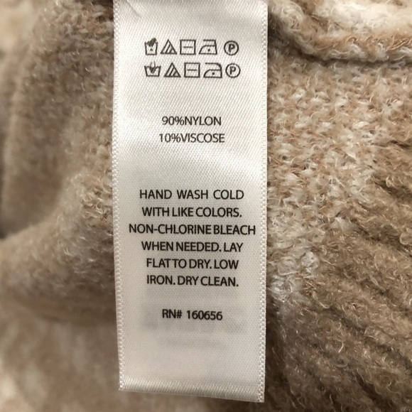 Rachel Zoe Cardigan Sweater Size Small Tan Cream Leopard Plush Hoodie - Picture 6 of 9